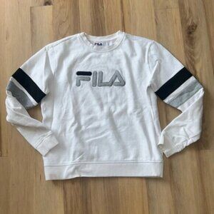 FILA White Crewneck